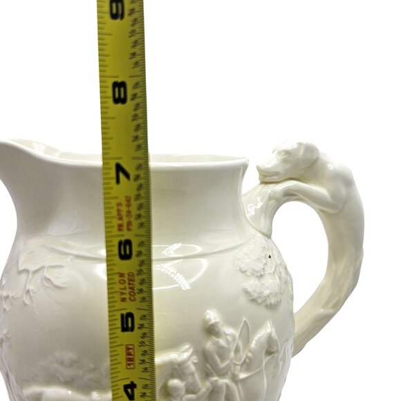 Wedgwood & Barlaston Etruria Ceramic Pitcher DYe Ken John Peel Hunting Hound - Picture 16 of 16